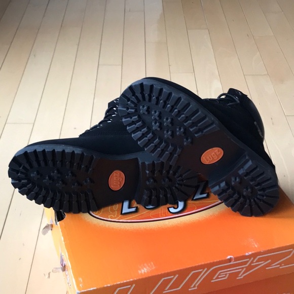 New women’s LUGZ Convoy Combat boots in box - sz 5.5 - Picture 4 of 5